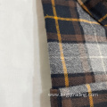 Plaid flannel mens long sleeve shirt